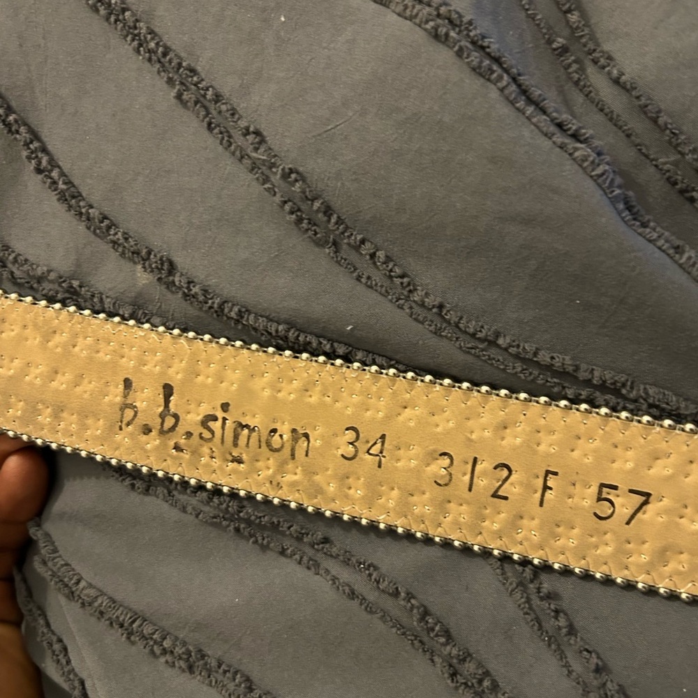 B.B. Simon belt
